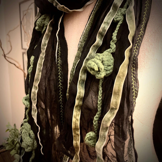 Petal Pops Vintage Inspired Scarf