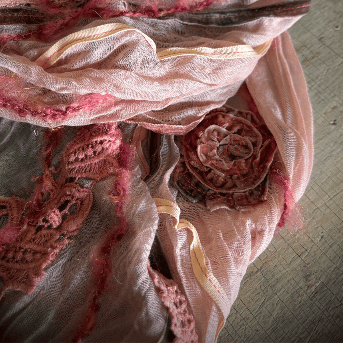 Petal Pops Vintage Inspired Scarf