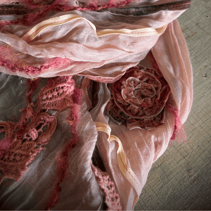 Petal Pops Vintage Inspired Scarf