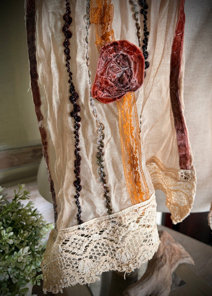 Soft Accents Vintage Inspired Scarf