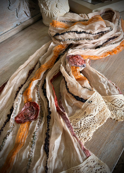 Soft Accents Vintage Inspired Scarf