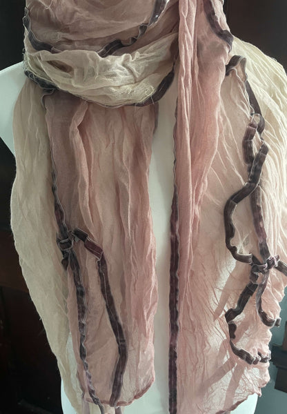 Velvet Violet Vintage Inspired Scarf