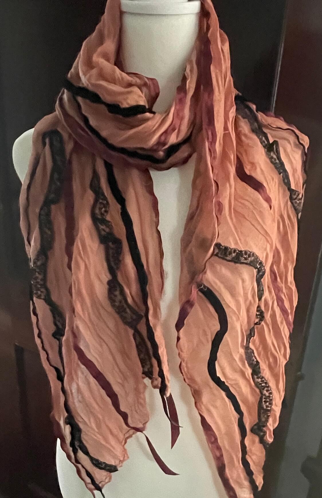 Rosa Romantica Vintage Inspired Scarf