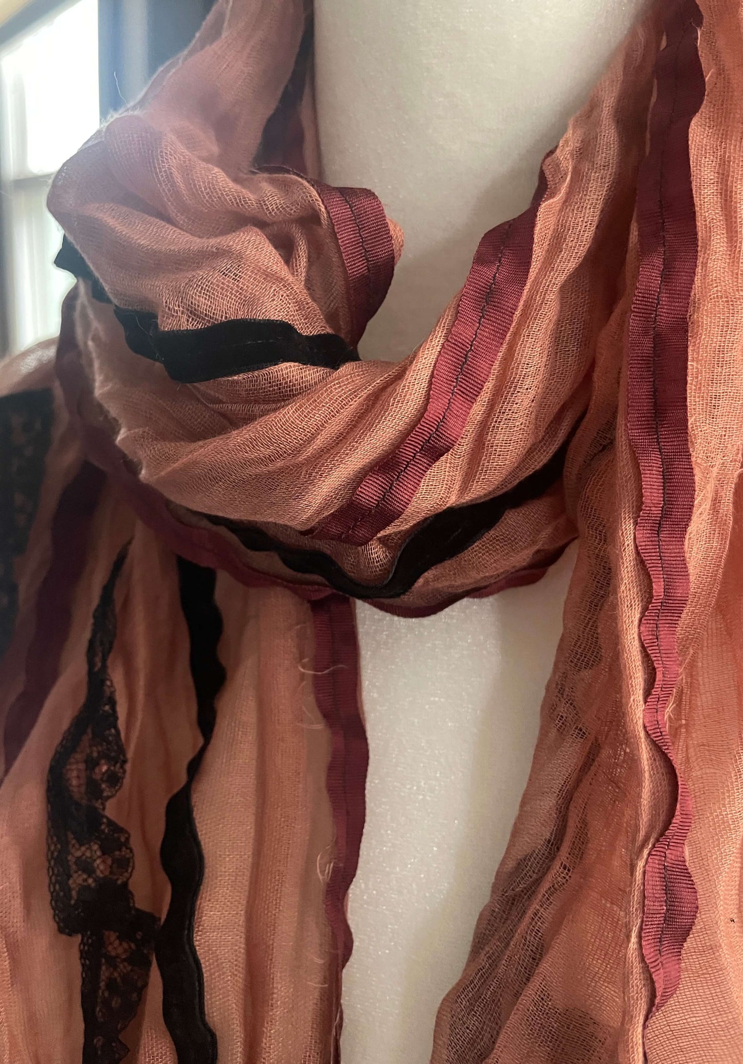 Rosa Romantica Vintage Inspired Scarf