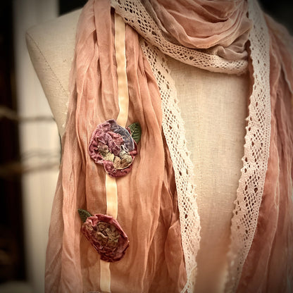 Dusty Dreams Vintage Inspired Scarf