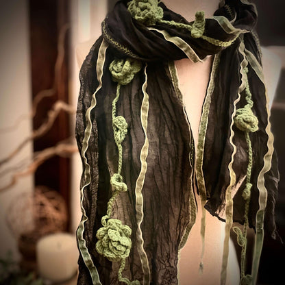 Petal Pops Vintage Inspired Scarf