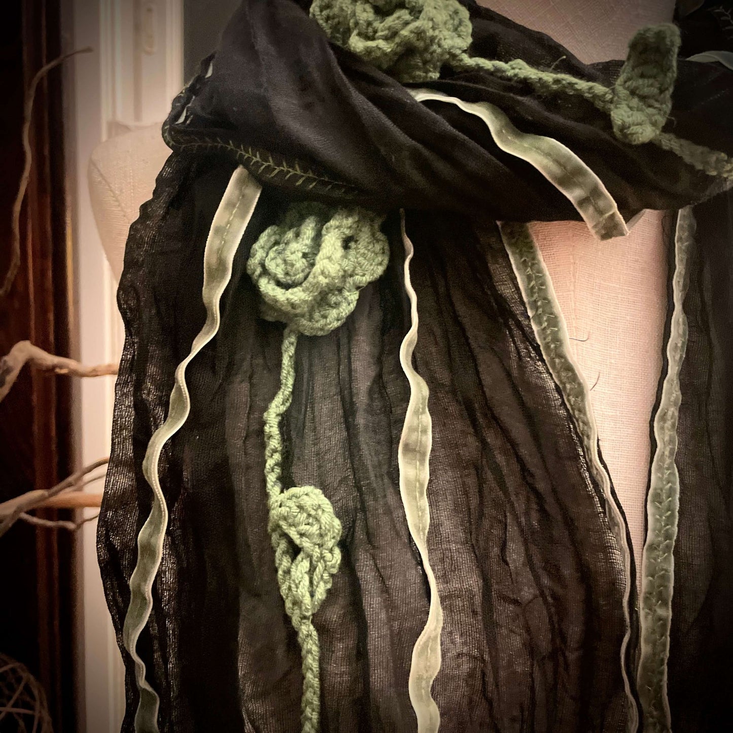 Petal Pops Vintage Inspired Scarf