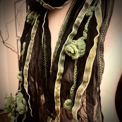 Petal Pops Vintage Inspired Scarf
